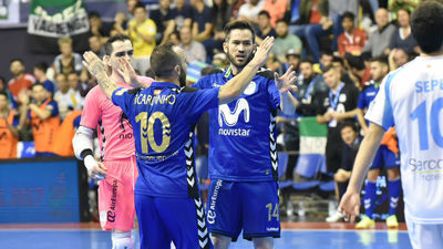 1-2. El Movistar Inter derrota al Jaén y jugará la final de Copa ante ElPozo
