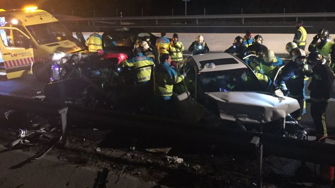 Accidente en la M-501