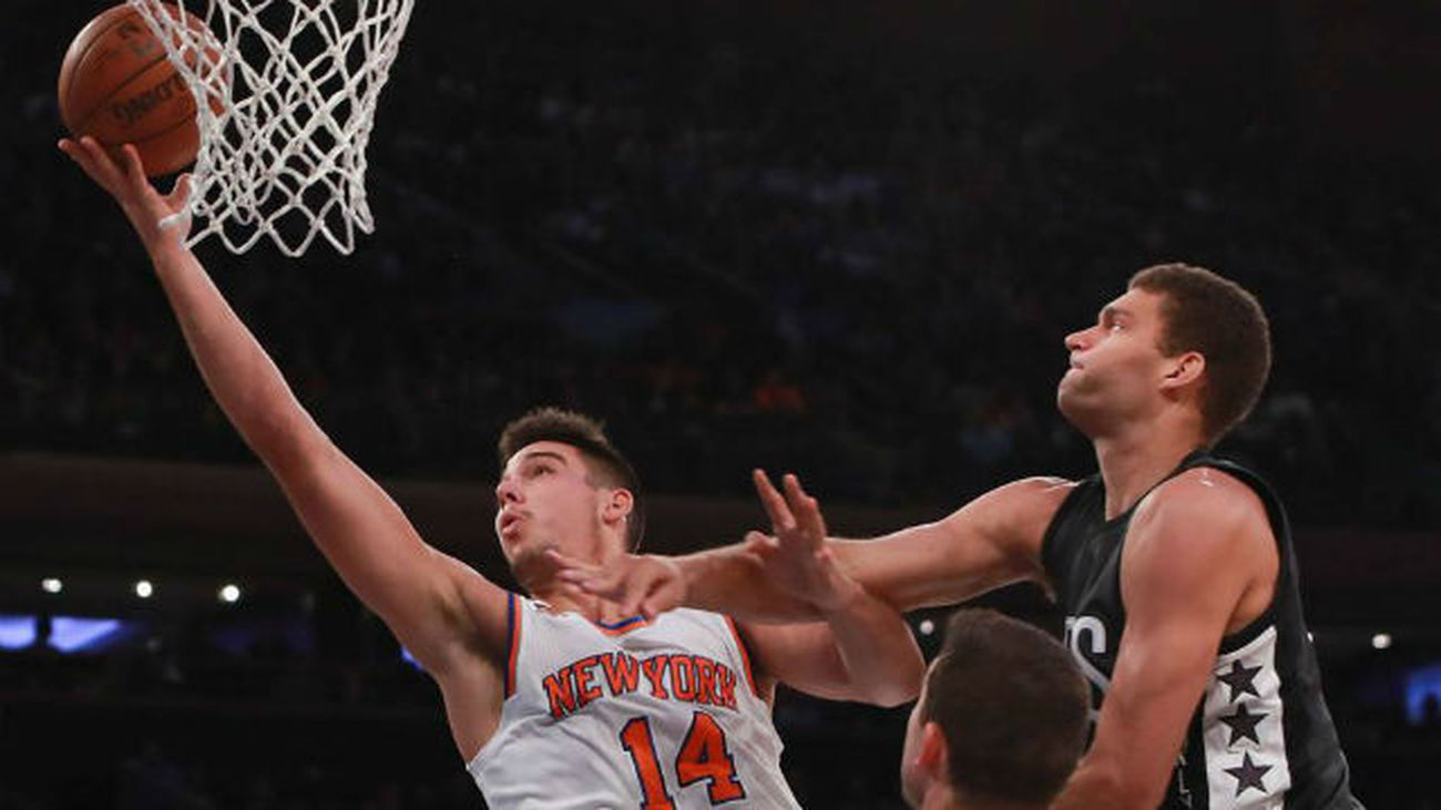 Willy Hernangómez ante los Nets