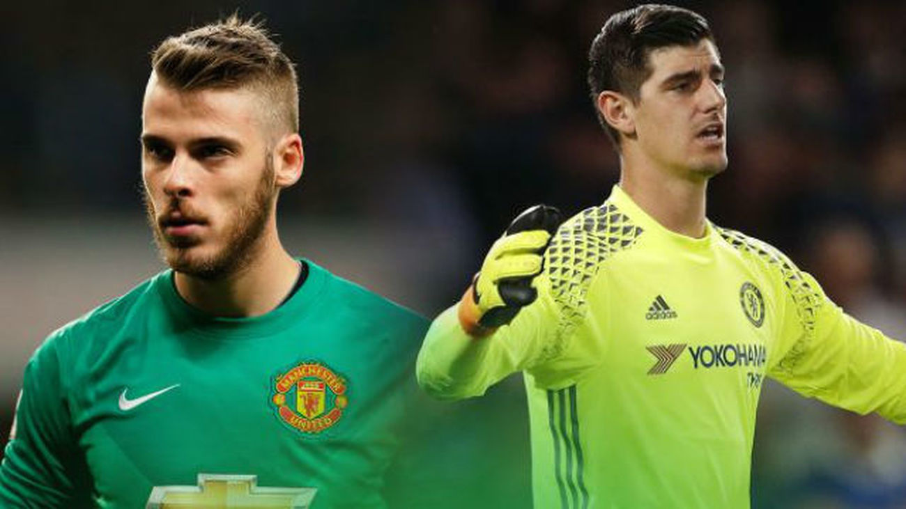 El Real Madrid, entre De Gea y Courtois