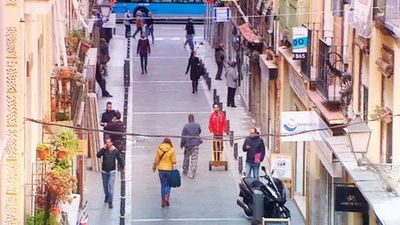 Calle de La Ruda, tradición en pleno Rastro