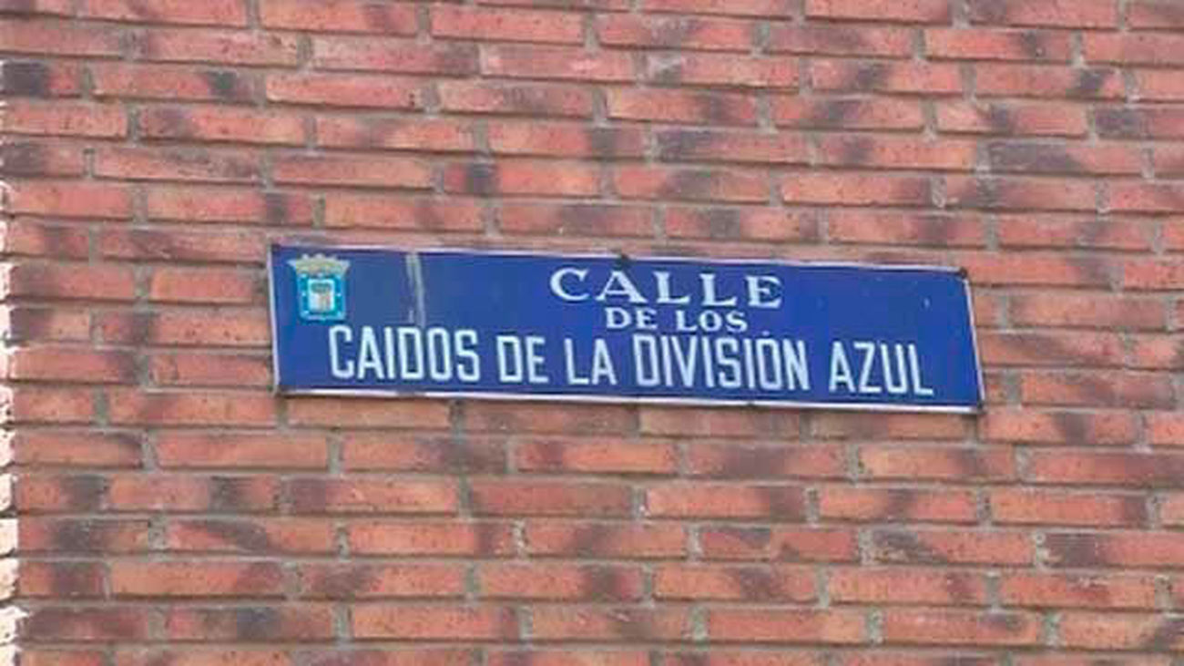 Calle de Caidos de la División Azul de Madrid