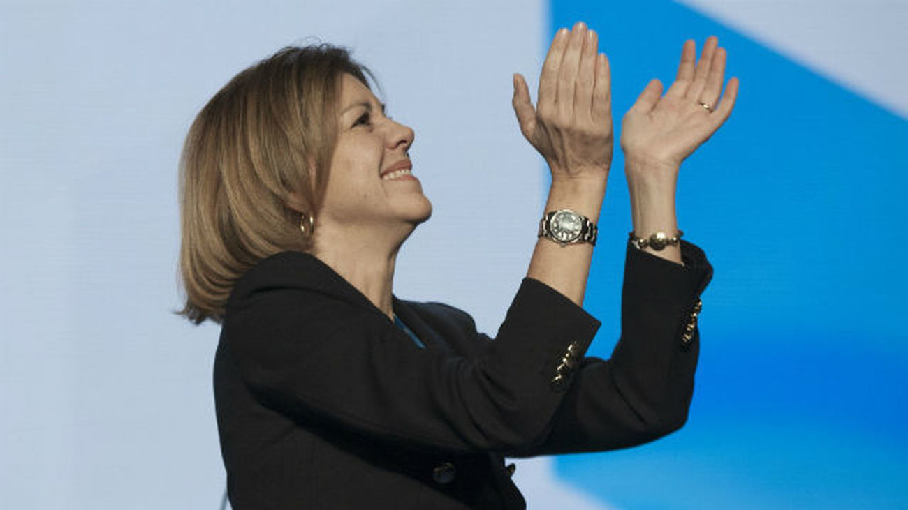 La presidenta del PP en Castilla-La Mancha, María Dolores de Cospedal
