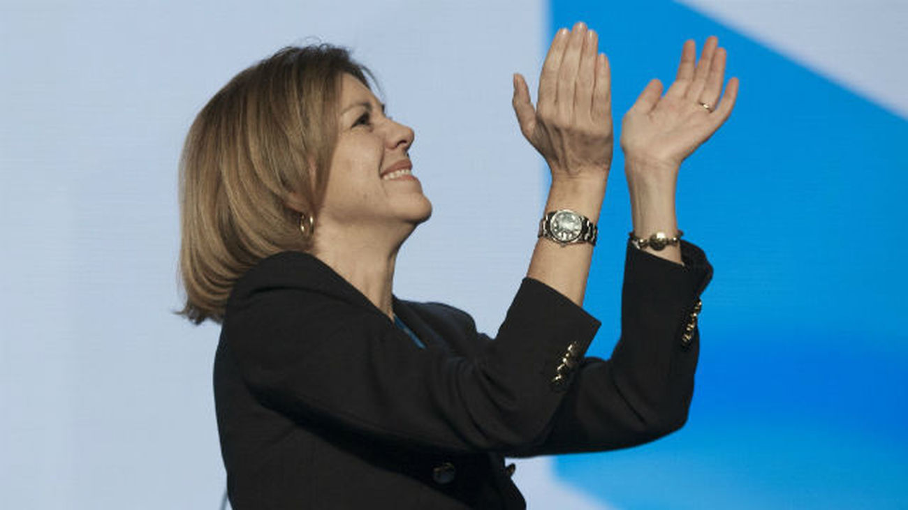 La presidenta del PP en Castilla-La Mancha, María Dolores de Cospedal