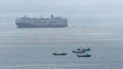 Instalan robot submarino en buque Clara Campoamor para buscar a desaparecidos
