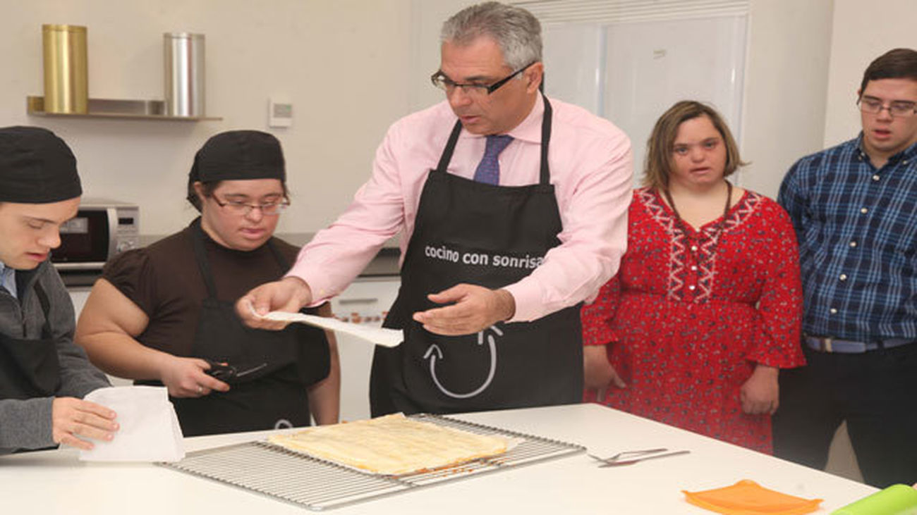 Carlos Izquierdo en el Centro Tres Olivos