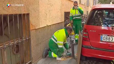 Los peatones ganan espacio al coche en las calles de Malasaña