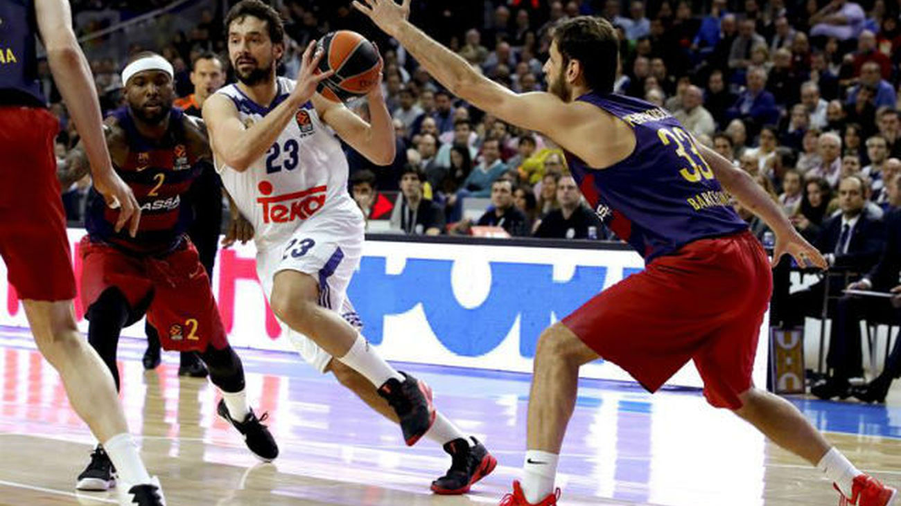 85-69. El Madrid machaca al Barça y se asegura el factor cancha para el playoff