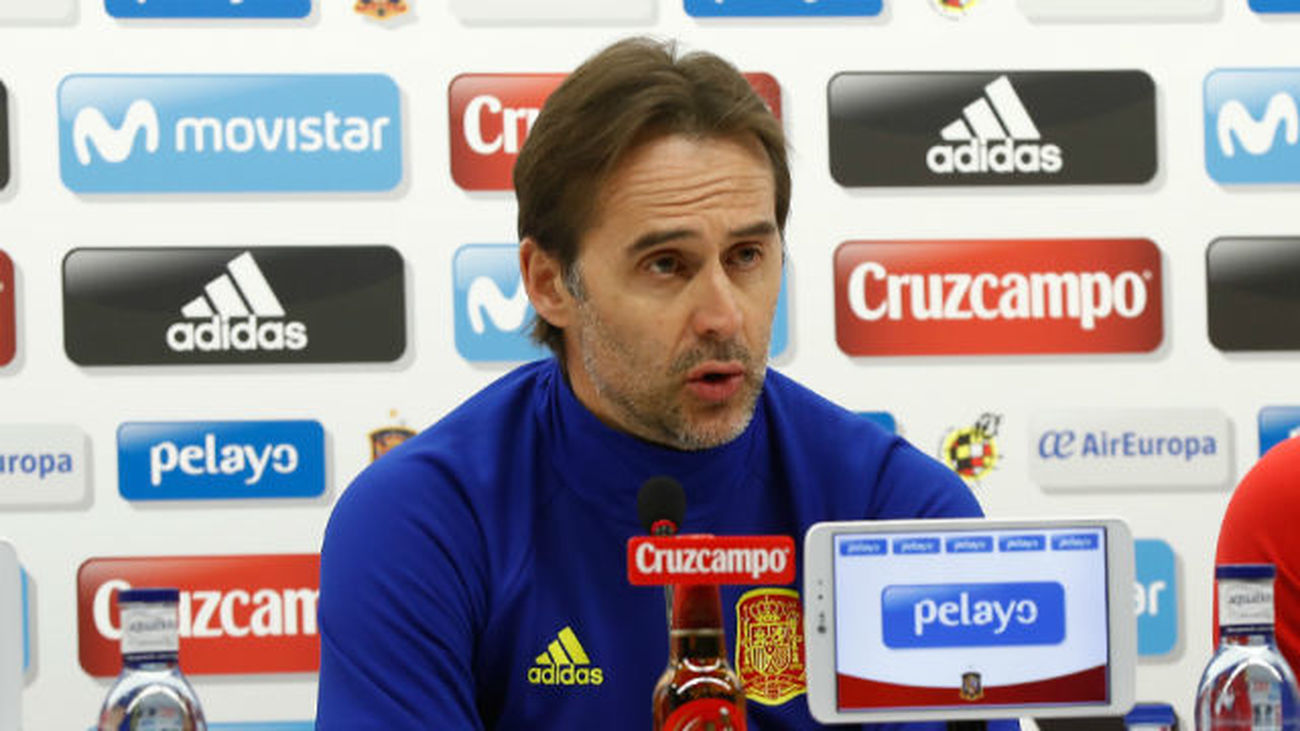 Lopetegui: "Los tres puntos ante Israel son prioritarios para España"