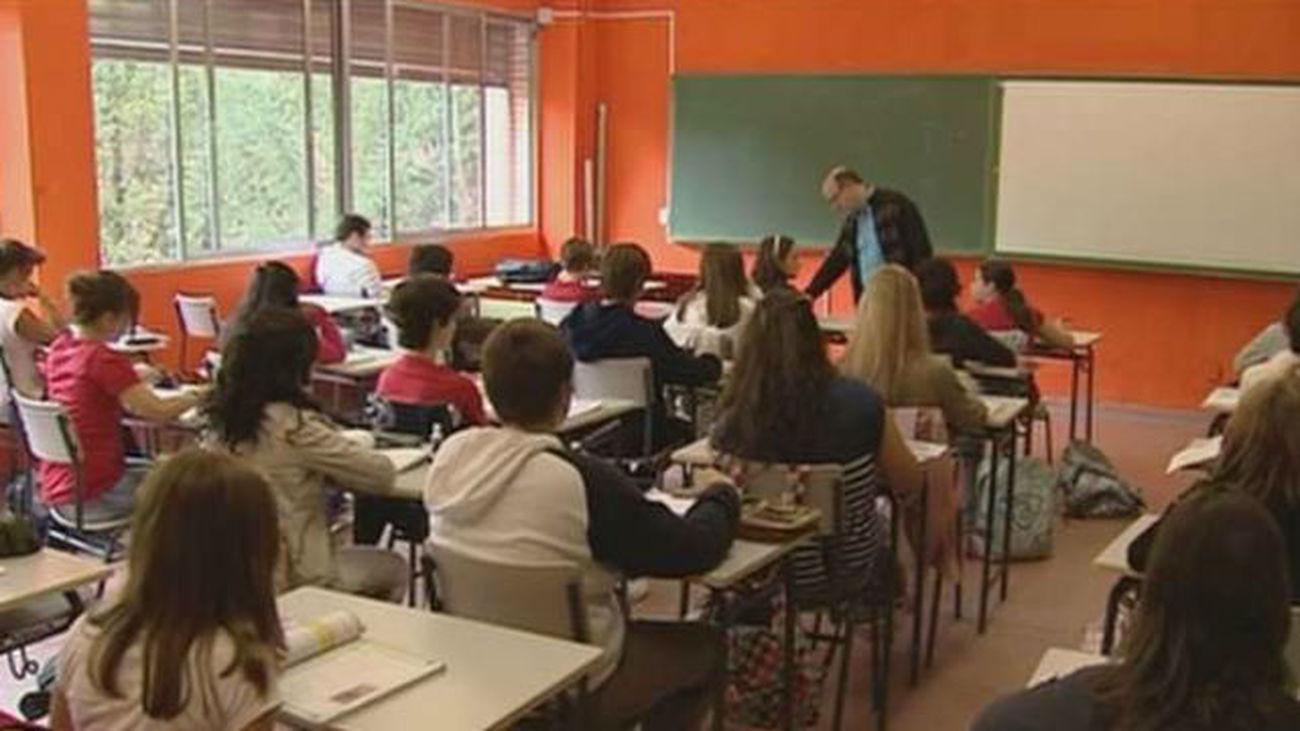 Estudiantes en el aula