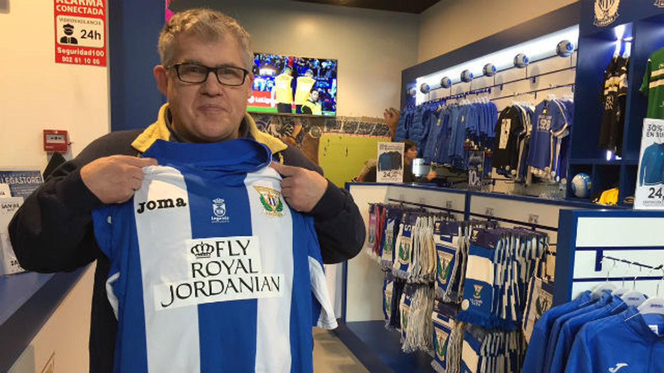 El Leganés inaugura su nueva tienda oficial