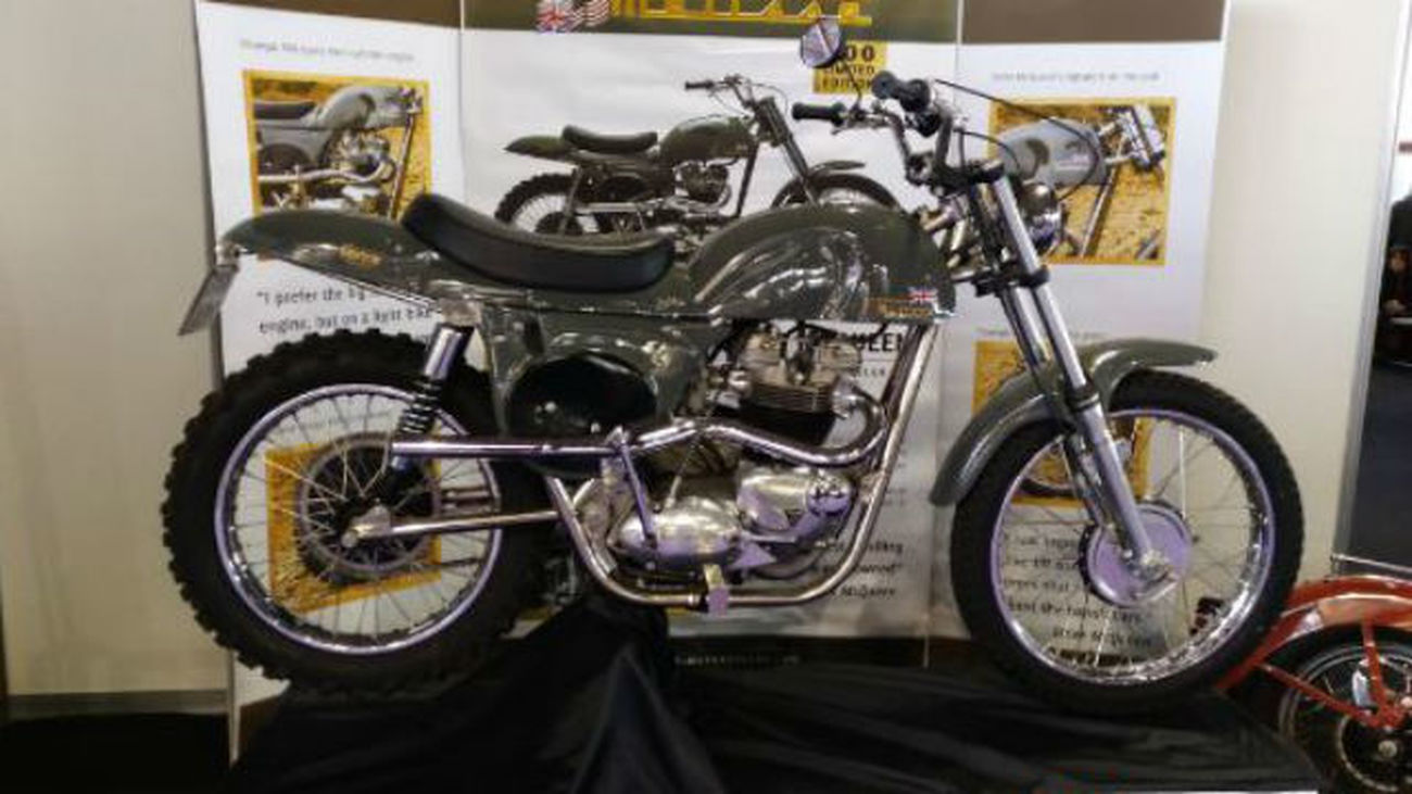 Una moto icónica popularizada por Steve McQueen