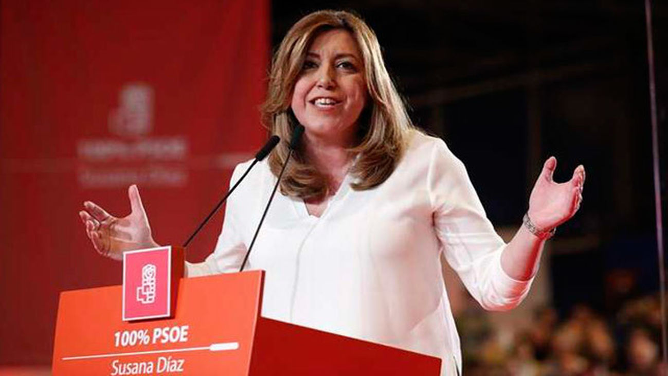 Susana Díaz pide ayuda de todos para liderar un PSOE que gane las elecciones