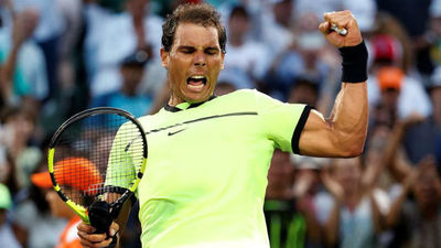 Nadal supera el susto de Kohlschreiber y se mete en octavos de Miami