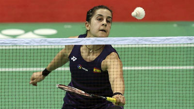 Carolina Marín, feliz con su inicio en la India