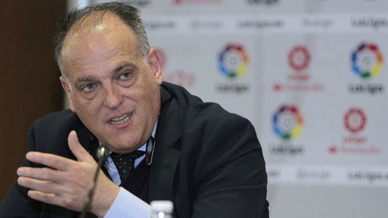 Tebas: "Piqué se equivocó, genera crispación"