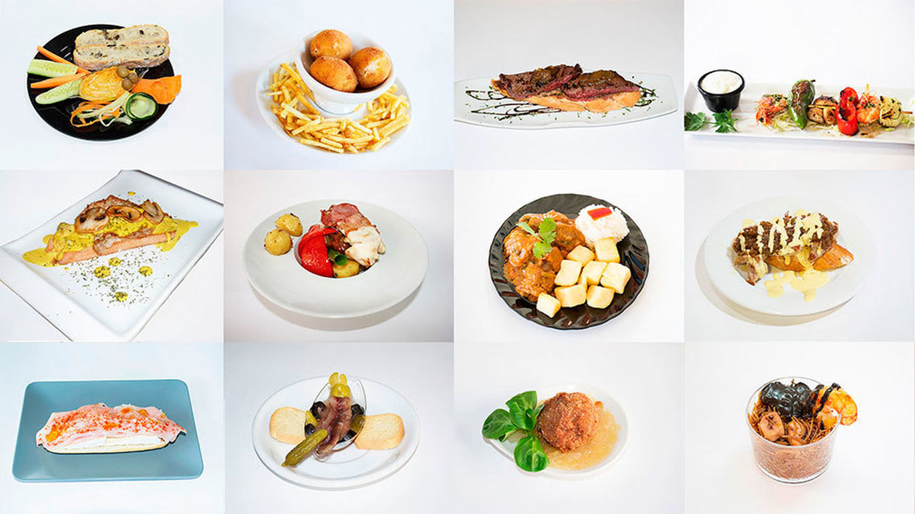 Algunas de las propuestas de la Ruta de Tapas de Aluche 2017