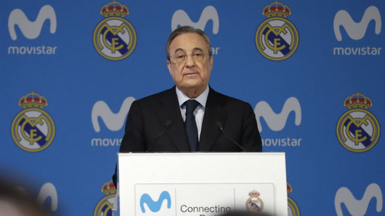 Florentino responde a Piqué: "Nos respetan por los valores"