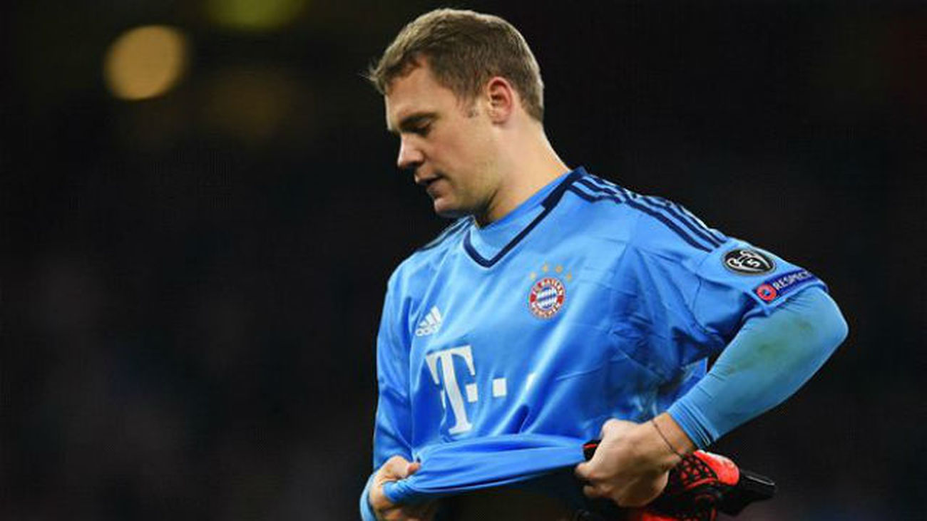 Neuer, operado del pie izquierdo a dos semanas del Bayern-Real Madrid