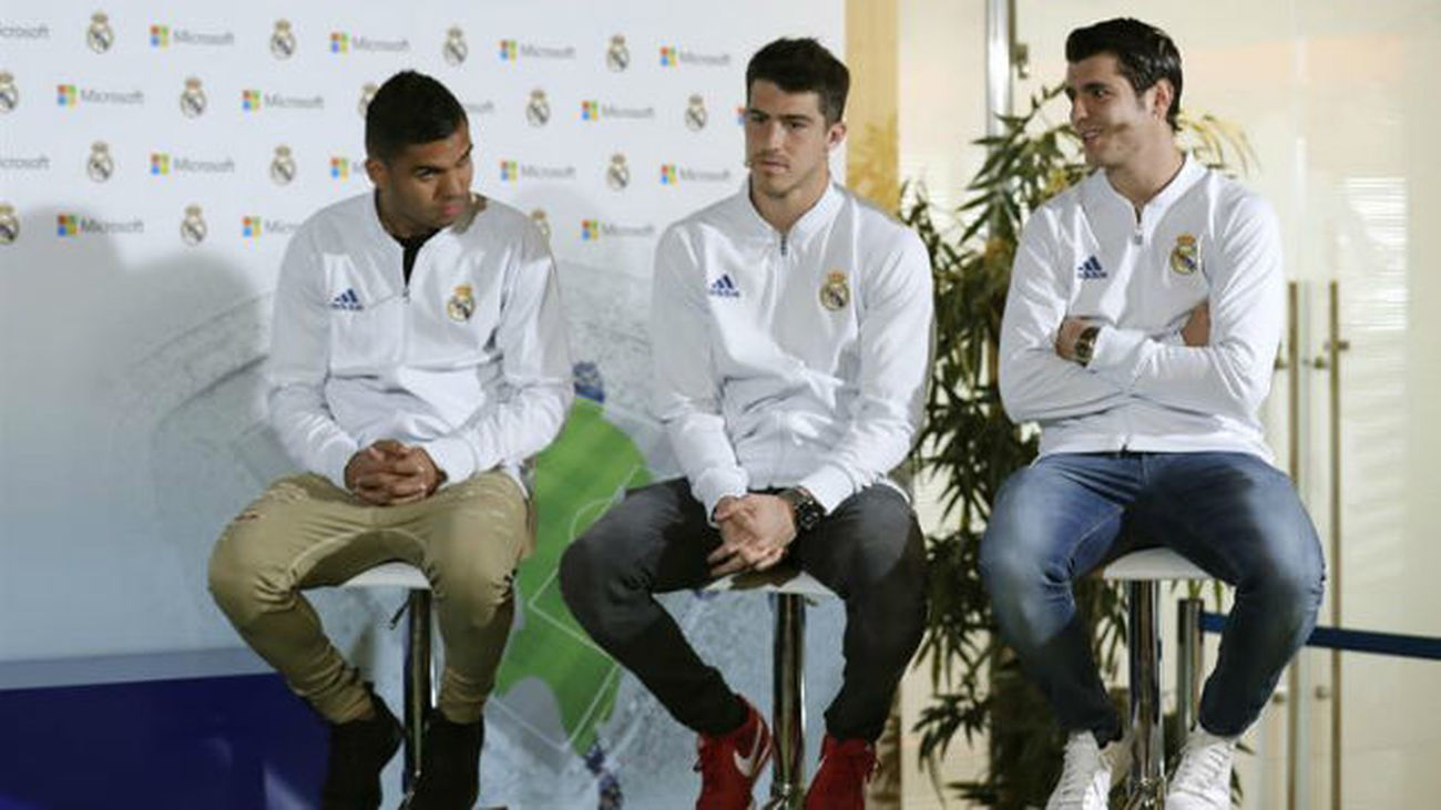 Casemiro, Yáñez y Morata