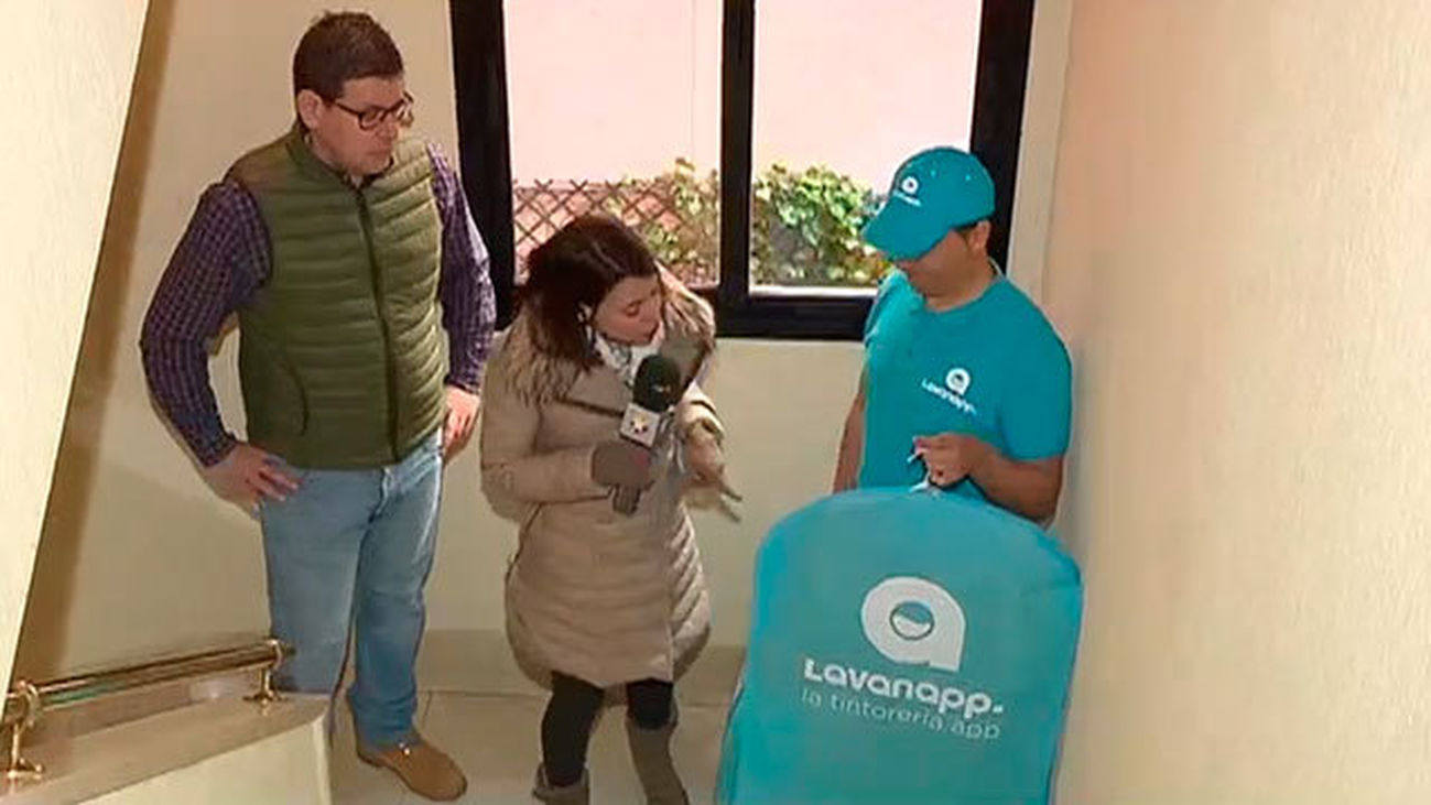 Una tintorería 100% a domicilio