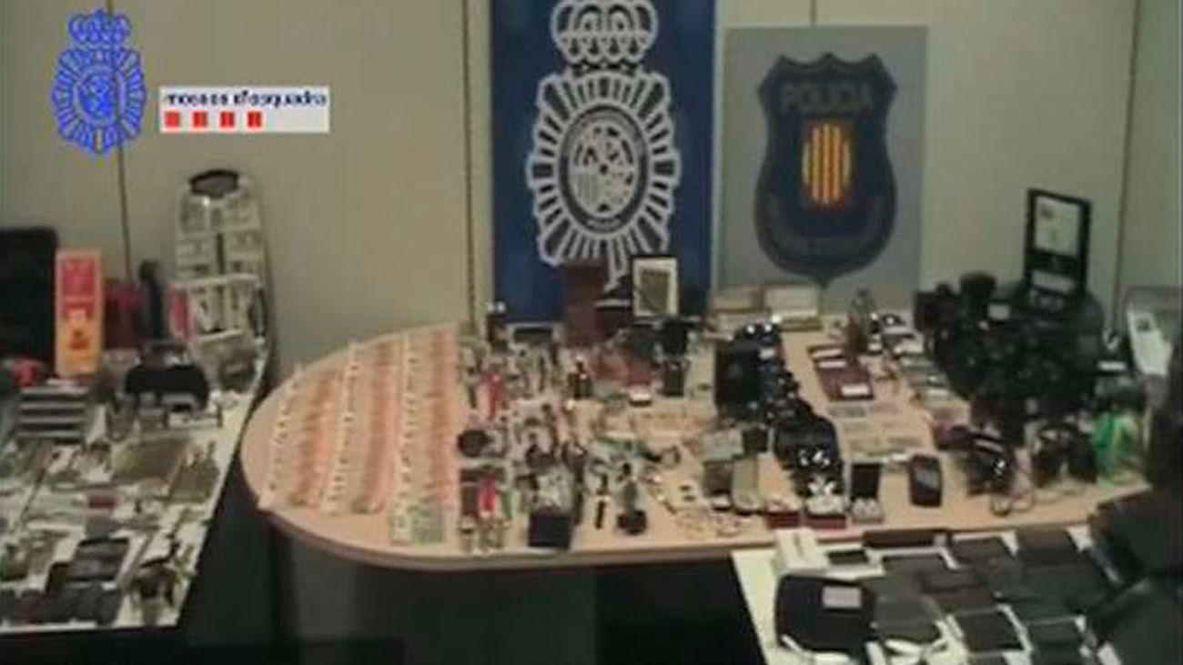 Dieciocho detenidos de banda georgiana por robos en casas y locales