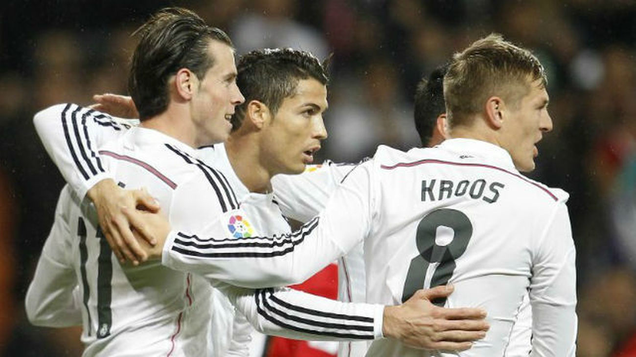 Cristiano Ronaldo, Bale y Kroos