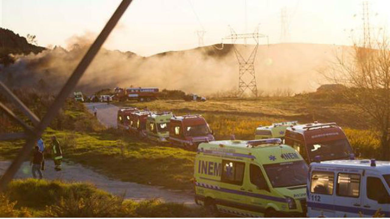 Explosión de una fábrica de pirotecnia en Portugal