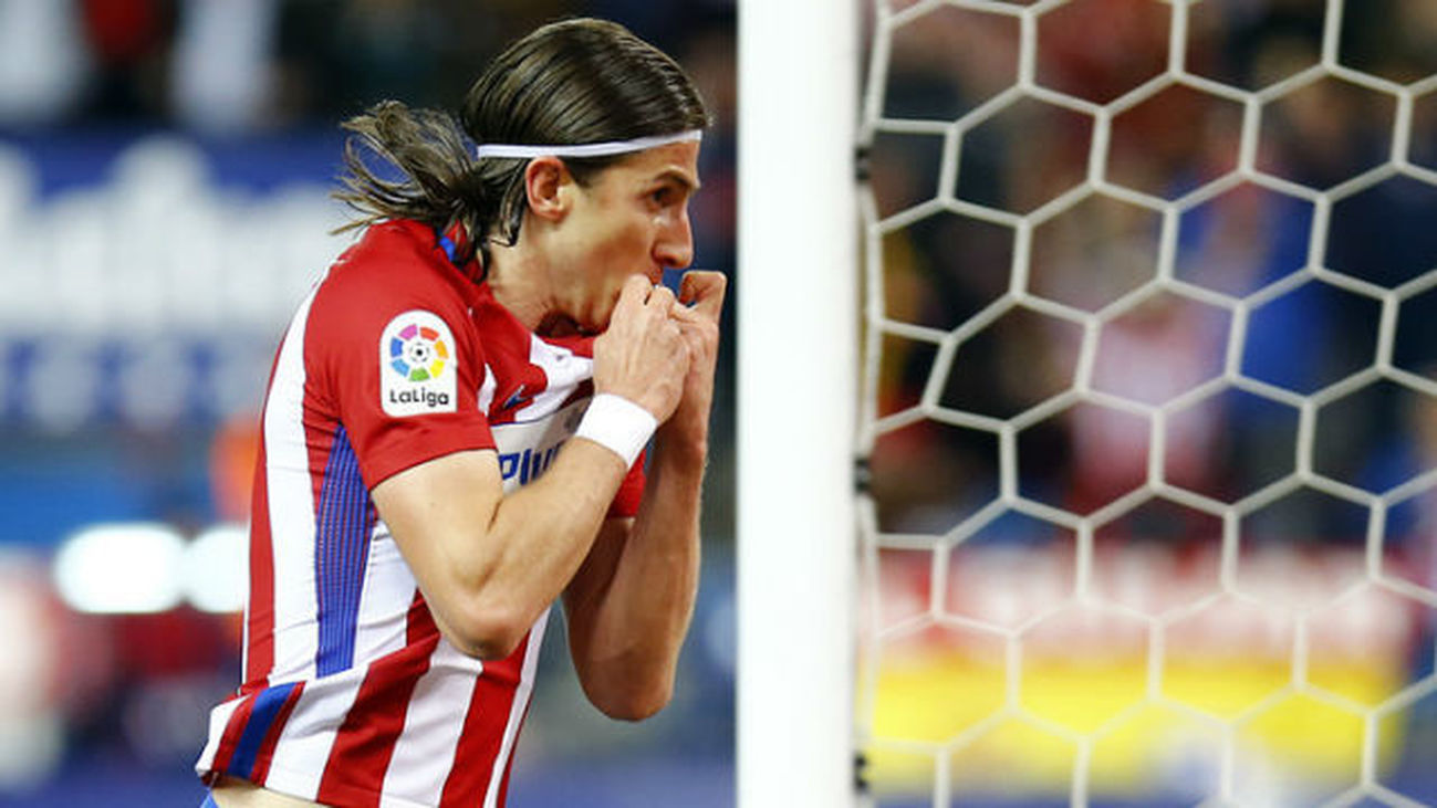 Filipe Luis, lesionado de nuevo