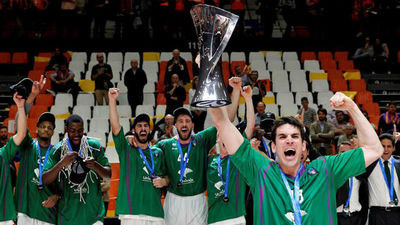 58-63. Unicaja conquista la Eurocup con una remontada épica