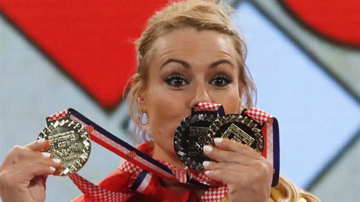 Lydia Valentín, campeona de Europa por tercera vez