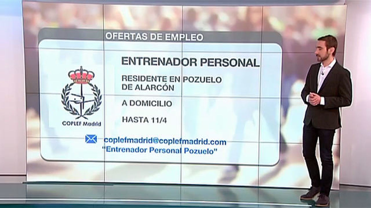 Oferta para entrenador personal en Pozuelo