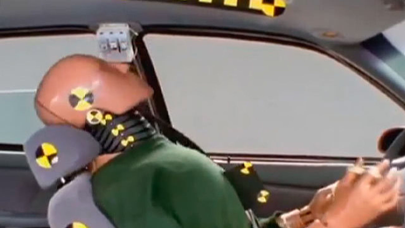 El latigazo cervical, principal lesión tras un accidente de tráfico