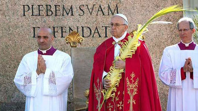 El Papa dice que Jesús está presente en quien sufre por guerras y terrorismo