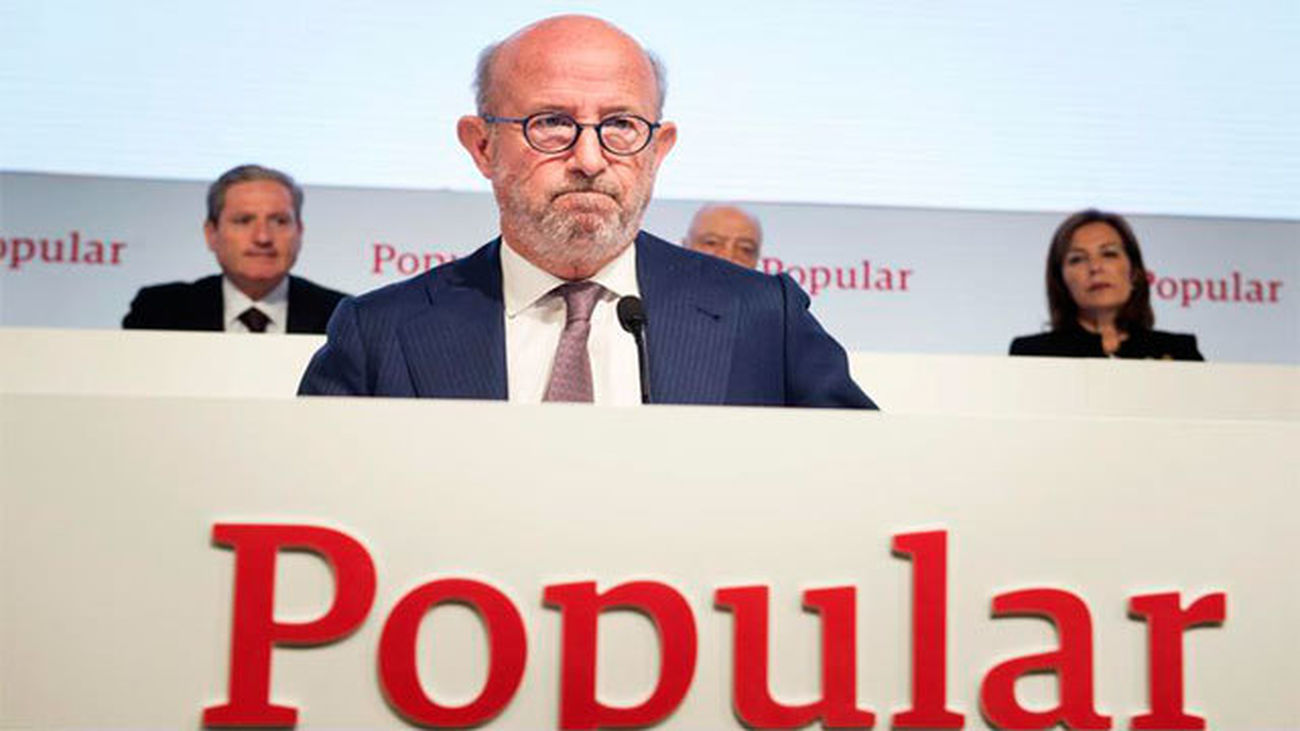 El presidente del Banco Popular, Emilio Saracho