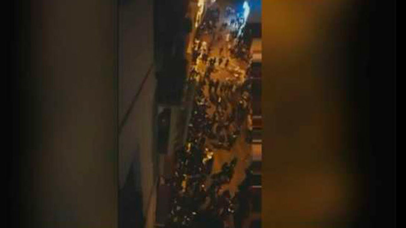Una pelea provoca una avalancha al paso de la procesión del Cautivo en Málaga