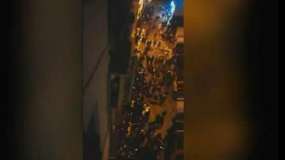 Una pelea provoca una avalancha al paso de la procesión del Cautivo en Málaga