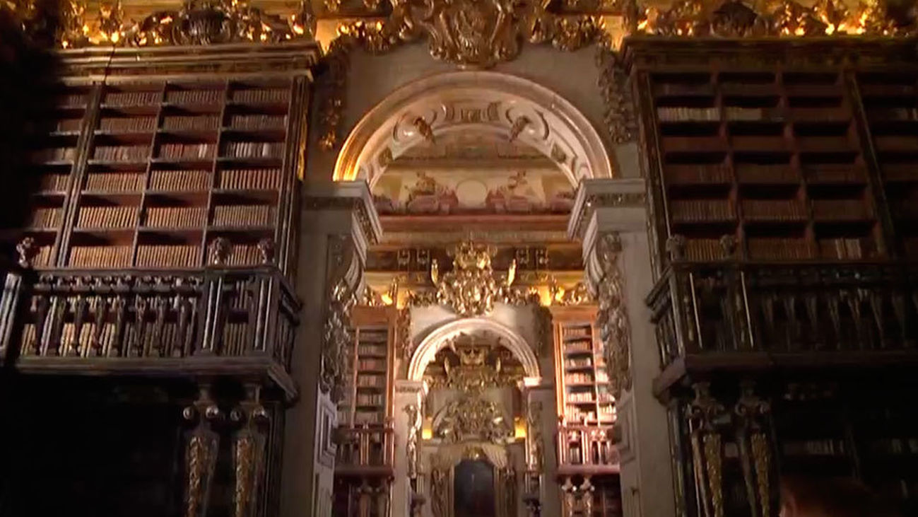 La Biblioteca Joanina, símbolo de la Universidad de Coimbra