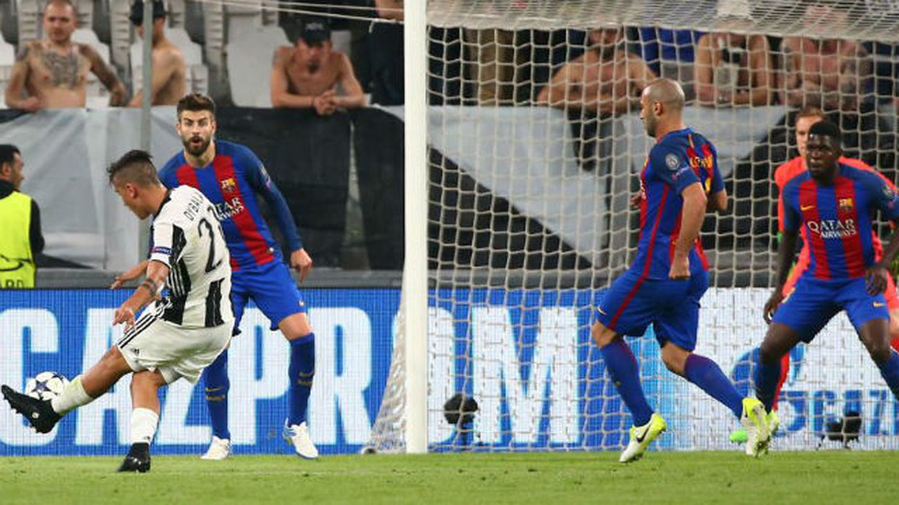 Dybala dispara para elsegundo gol de la Juventus