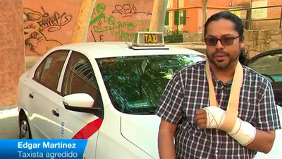Agresión de un conductor de VTC a un taxista