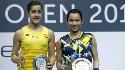 Carolina Marín pierde la final del Abierto de Singapur