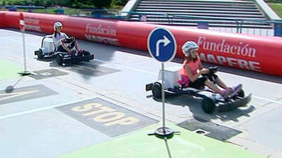 Majadahonda instala un circuito para fomentar la educación vial a los niños