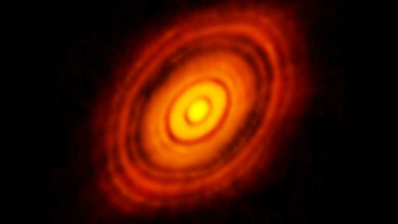 Hallan un disco que parece una "hamburguesa espacial"