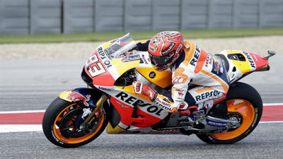 GP de Las Américas: Márquez domina el primer día en Austin