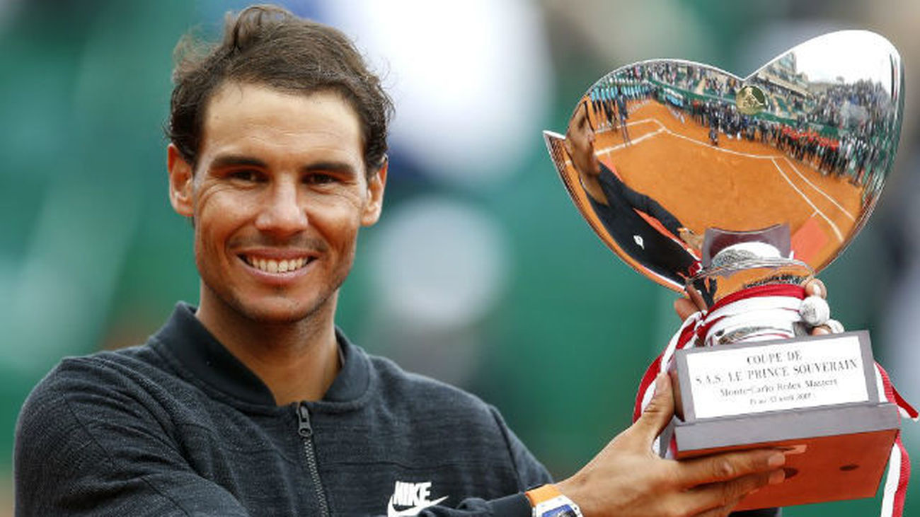 Nadal logra su décimo título de Montecarlo