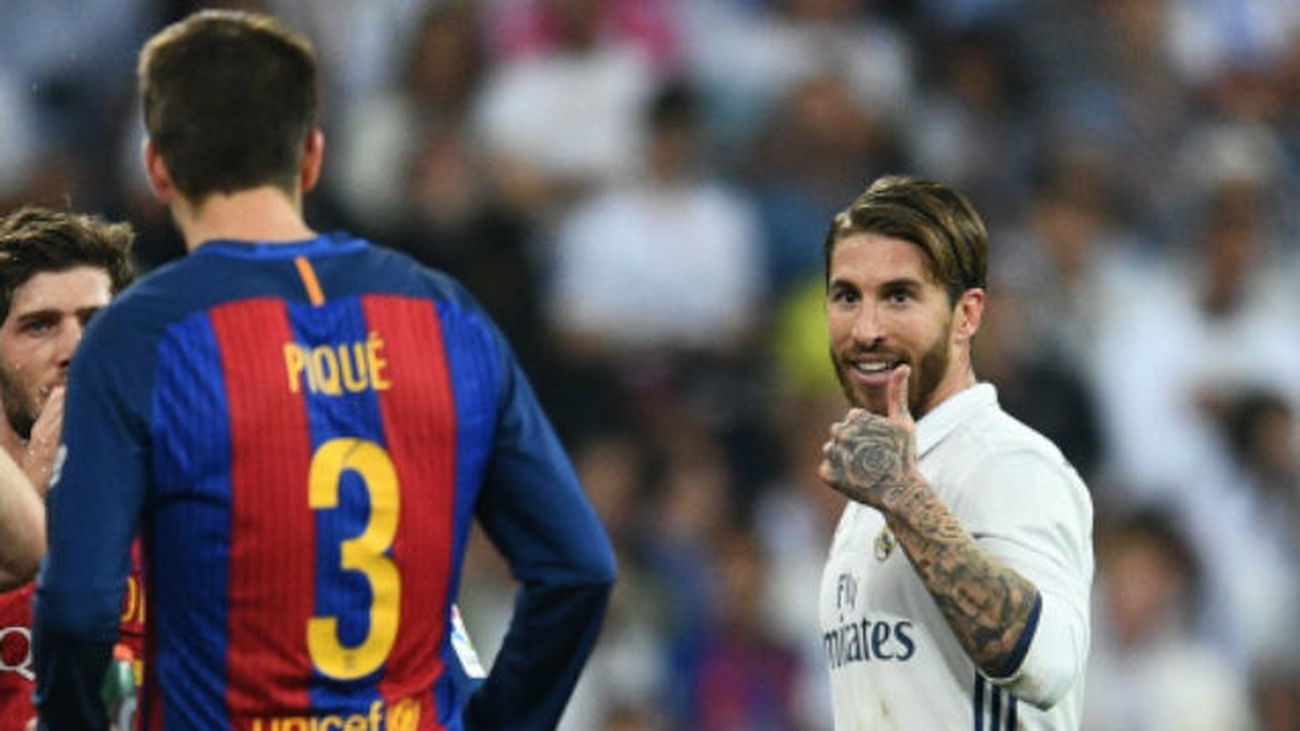 Ramos a Piqué, tras su expulsión: "Ahora hablas..."
