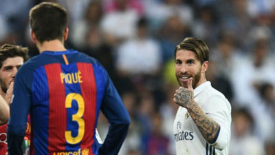 Ramos a Piqué, tras su expulsión: "Ahora hablas..."