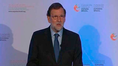 Rajoy explica en Brasil sus reformas económicas como receta del crecimiento