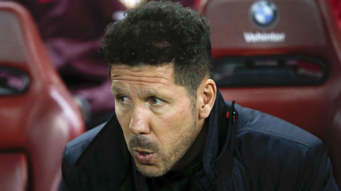 Simeone: "Nos quedan cuatro finales"