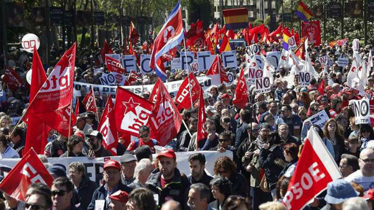 Los sindicatos salen el Primero de Mayo a la calle para exigir salarios y empleos dignos